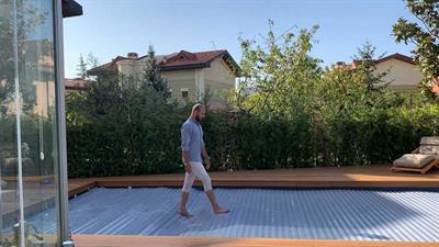 Rulo Tipi Otomatik Havuz Kapama Örtüsü
