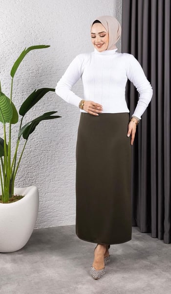 etek modeline göre kombin