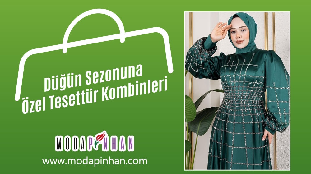 Düğün Sezonuna Özel Tesettür Kombinleri