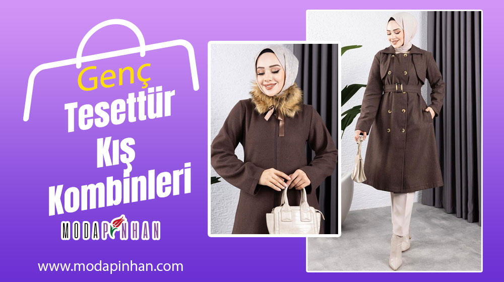 Genç Tesettür Kış Kombinleri Önerileri