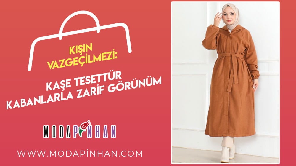 Kışın Vazgeçilmezi: Kaşe Tesettür Kabanlarla Zarif Görünüm