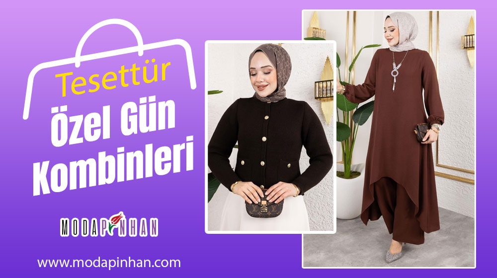 Tesettür Özel Gün Kombinleri Önerileri