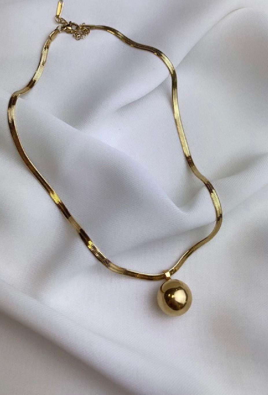 Çelik top uçlu italyan zincir 45-50 cm