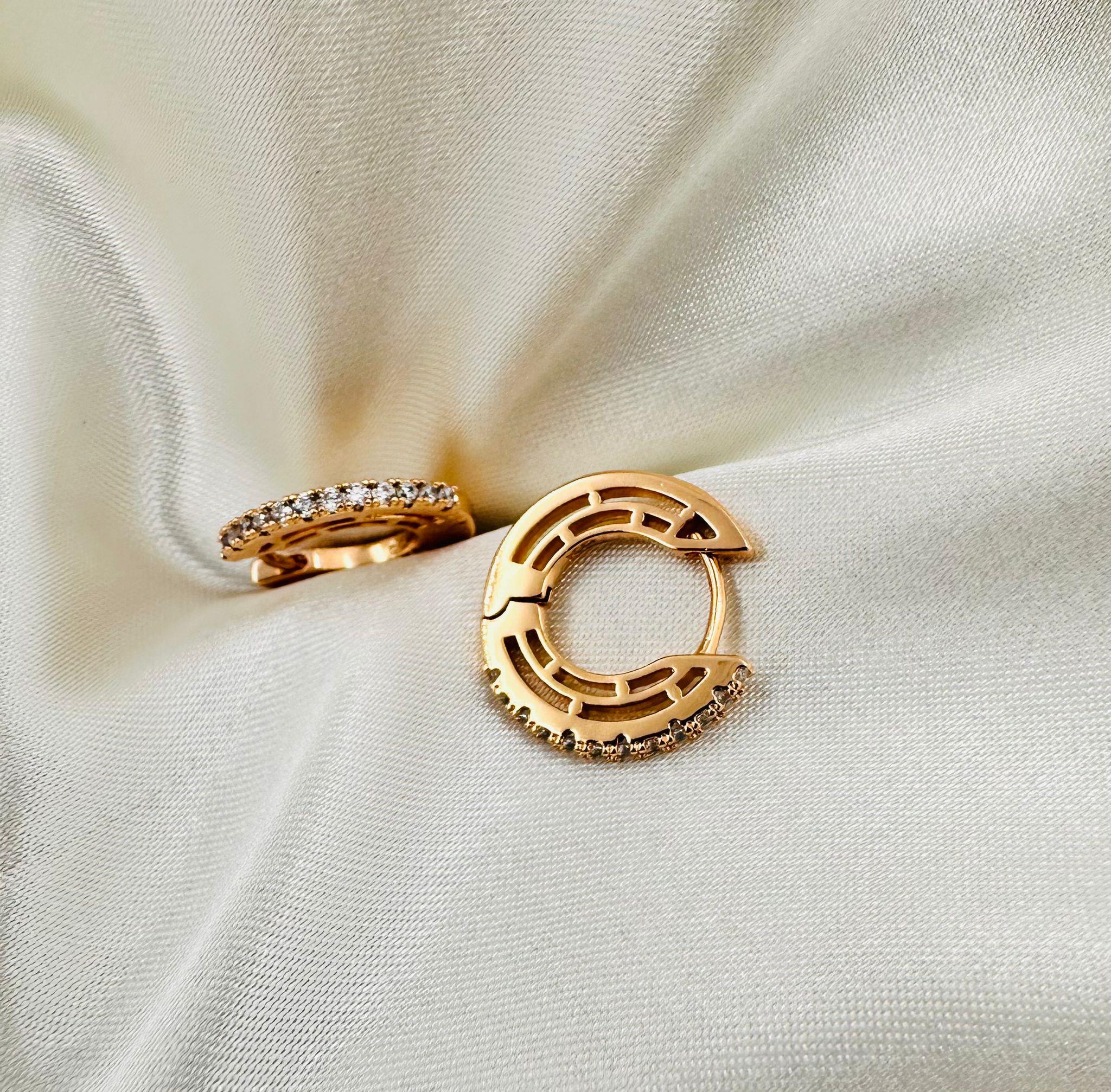 STELLA seri vip gold küpe 00860