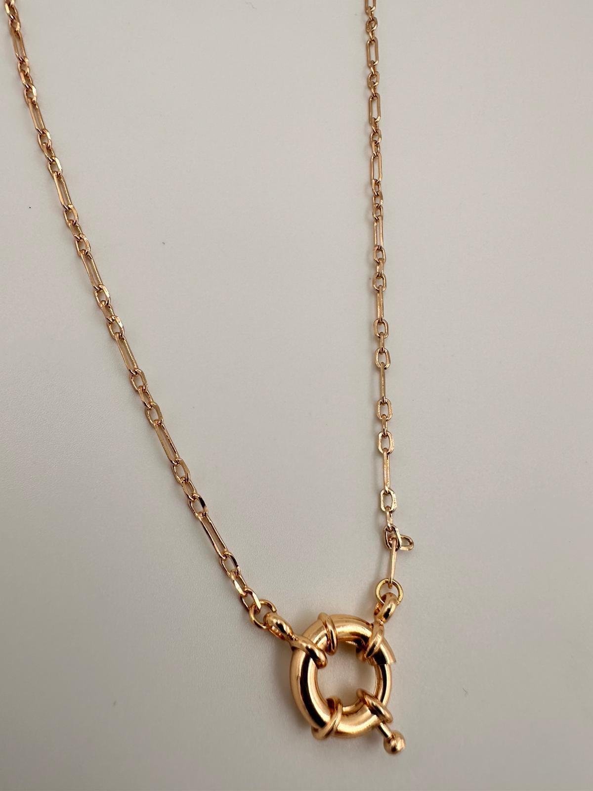 VİP gold dümen kilit zincir 62 cm 00637