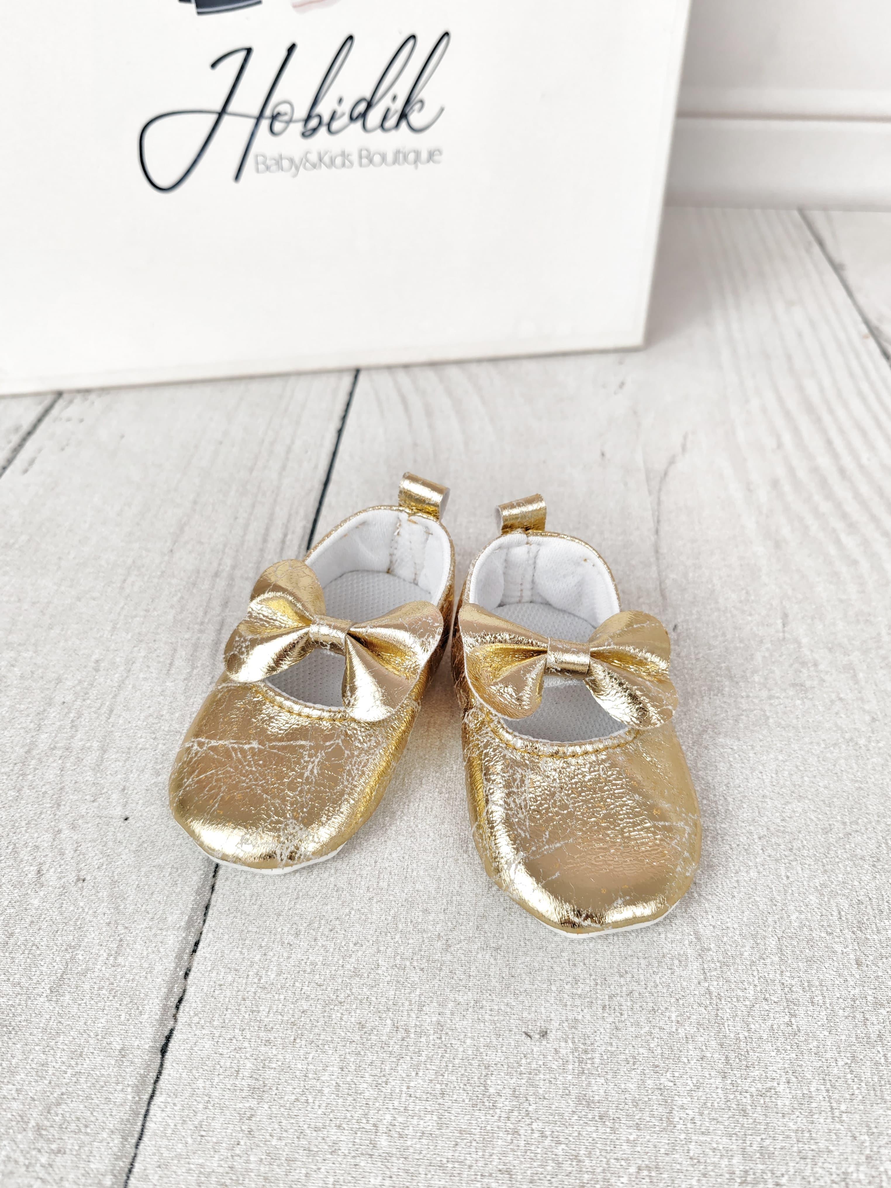 Bebek Gold Babet Ayakkabı - Birbirinden Eşsiz Bebek Hediyeleri Hobidik  Baby&Kids