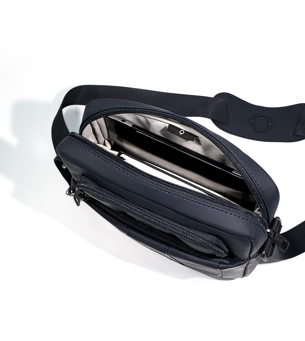 Gate Mini Omuz Çantası - Lacivert 