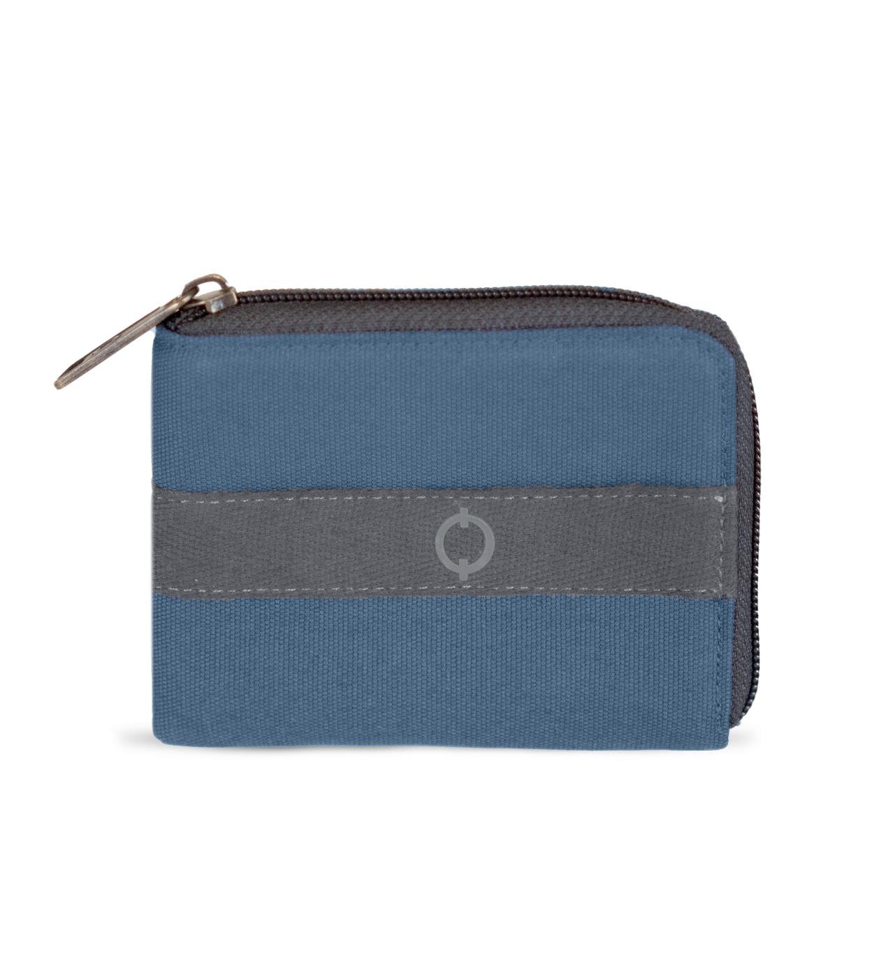 Locky Fermuarlı Cüzdan - Mavi