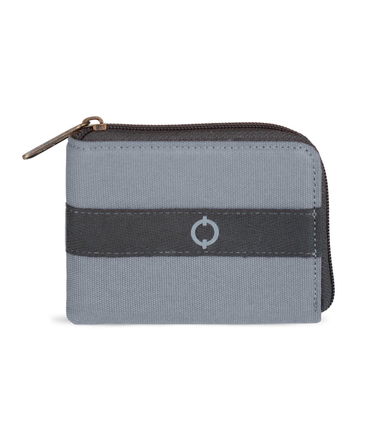 Locky Fermuarlı Cüzdan - Gri