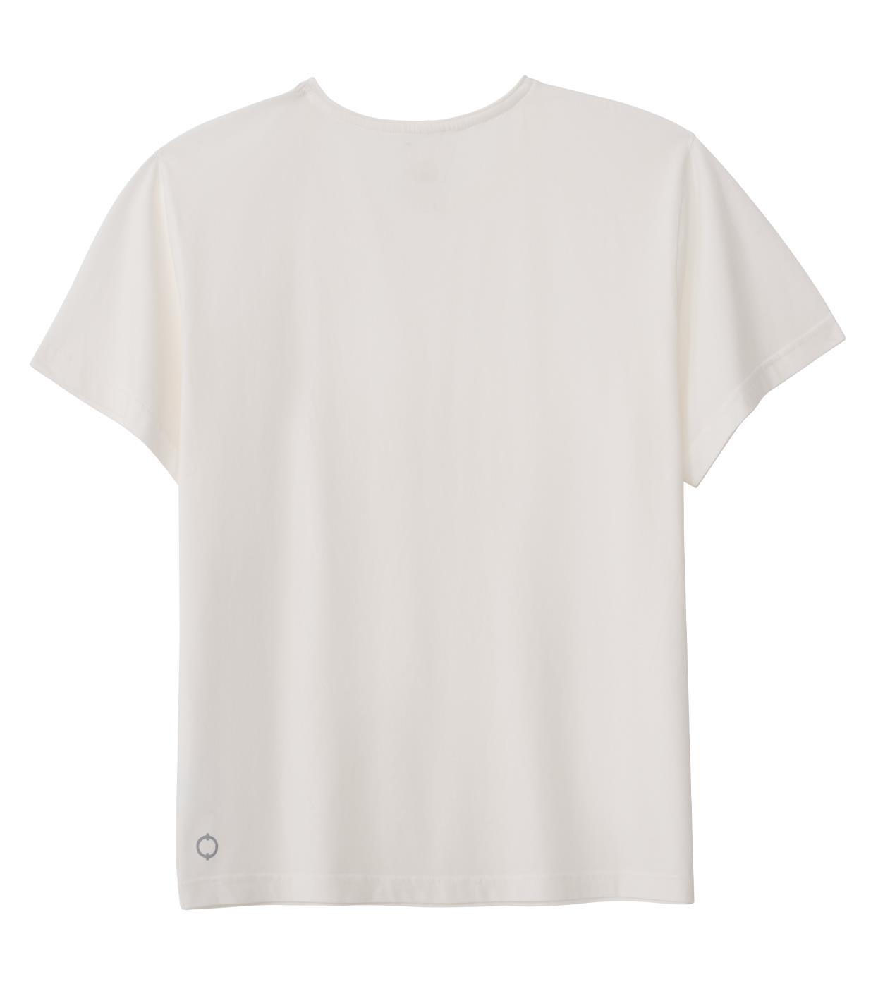 Regular Loose Yaka Tshirt - Beyaz