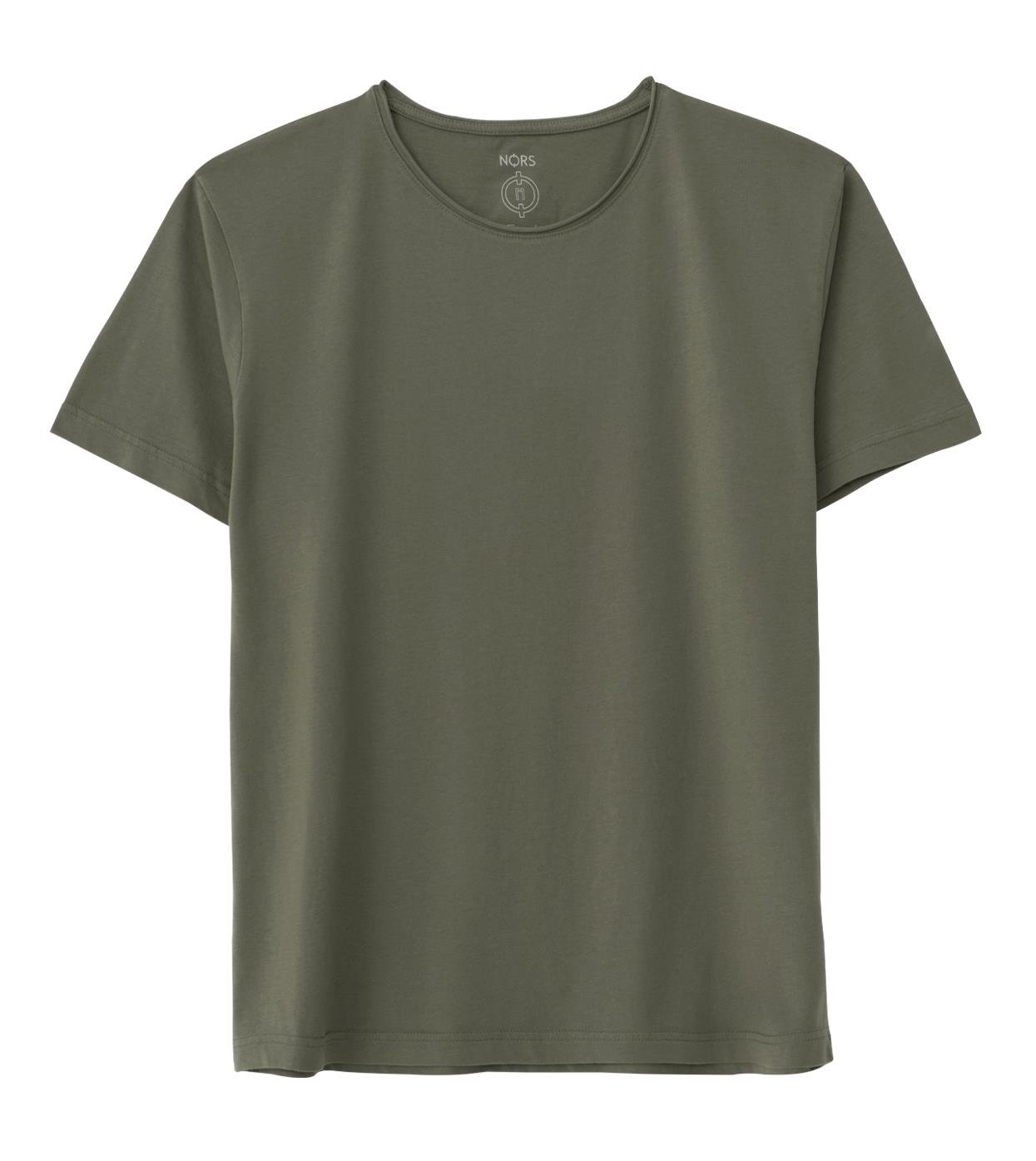 Regular Loose Yaka Tshirt - Haki