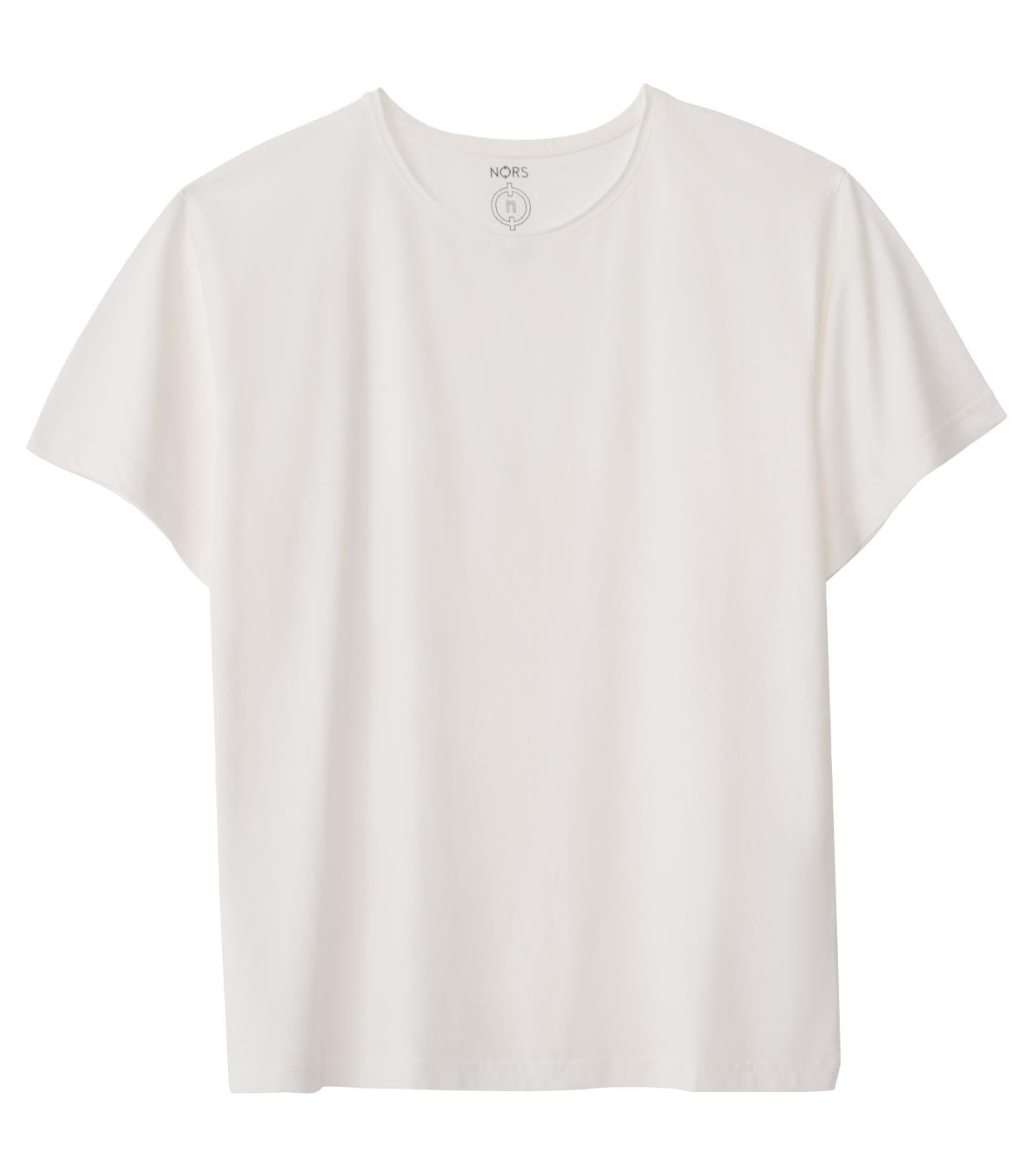 Regular Loose Yaka Tshirt - Beyaz