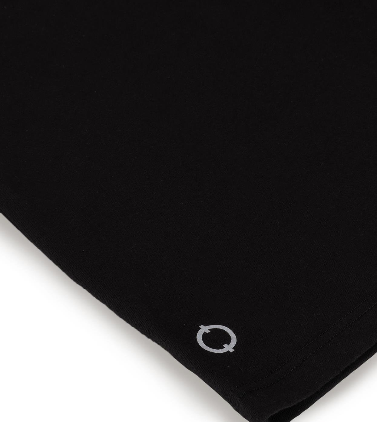 Regular Bisiklet Yaka Tshirt - Siyah