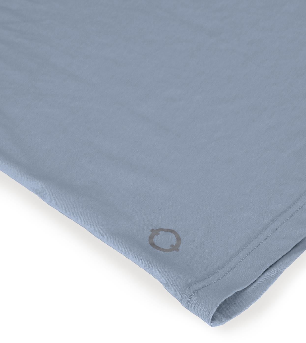 Regular Bisiklet Yaka Tshirt - Açık Mavi