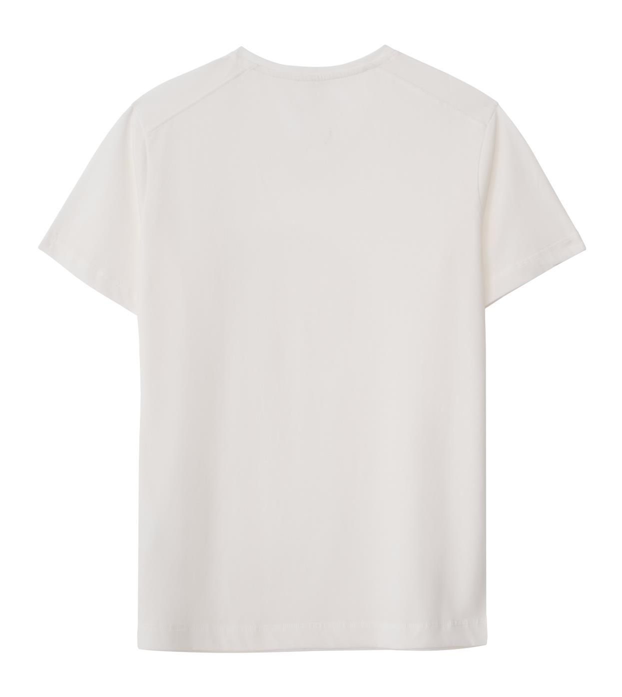 Regular V Yaka Tshirt - Beyaz