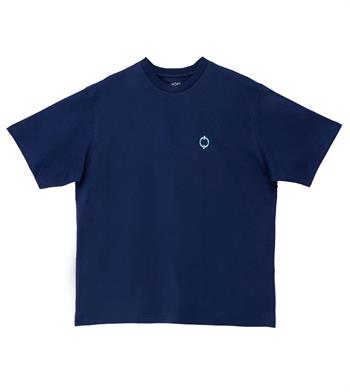 Gods of Horses and Snake Oversize Tshirt - Lacivert