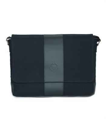 Highway Postacı Çantası - Siyah