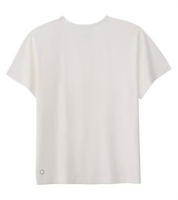 Regular Loose Yaka Tshirt - Beyaz