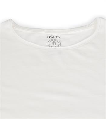 Regular Loose Yaka Tshirt - Beyaz