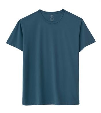 Regular Bisiklet Yaka Tshirt - Petrol