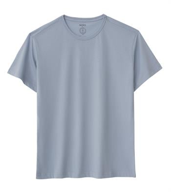 Regular Bisiklet Yaka Tshirt - Açık Mavi