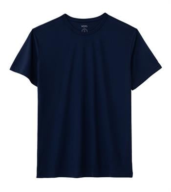 Regular Bisiklet Yaka Tshirt - Lacivert