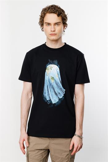 Universe is Calling Regular Tshirt - Siyah