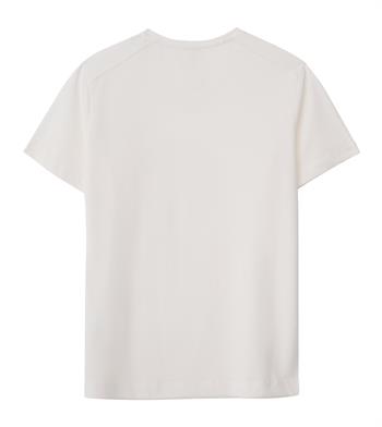 Regular V Yaka Tshirt - Beyaz