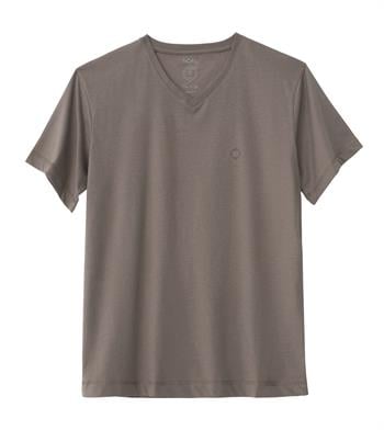 Regular V Yaka Tshirt - Vizon