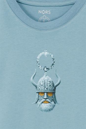 Valhallah Guardian Regular Tshirt - Buz Mavi