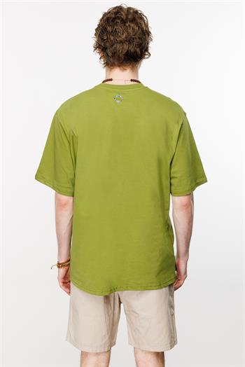 Viking Klan Oversize Tshirt - Haki