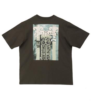 Viking Temple Oversize Tshirt - Füme
