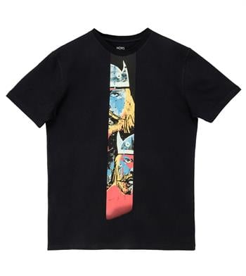 Viking Twins Regular Tshirt - Siyah