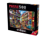 Anatolian 3614 Arnavut Kaldırımı / Cobblestone Alley  500 Parça Puzzle