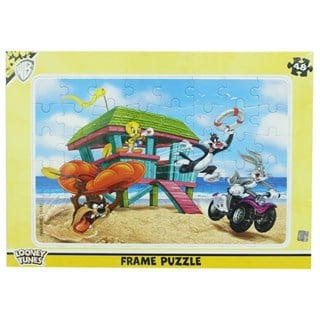 Mabbels Çocuk Puzzle 48 Parça Frame Looney Tunes
