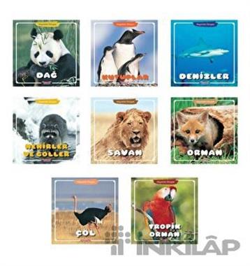 Hayvanlar Dünyası Serisi (8 Kitap Takım)