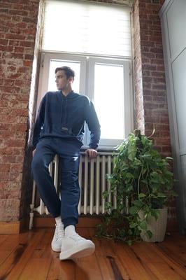 ERKEK İNDİGO GARNİLİ JOGGER