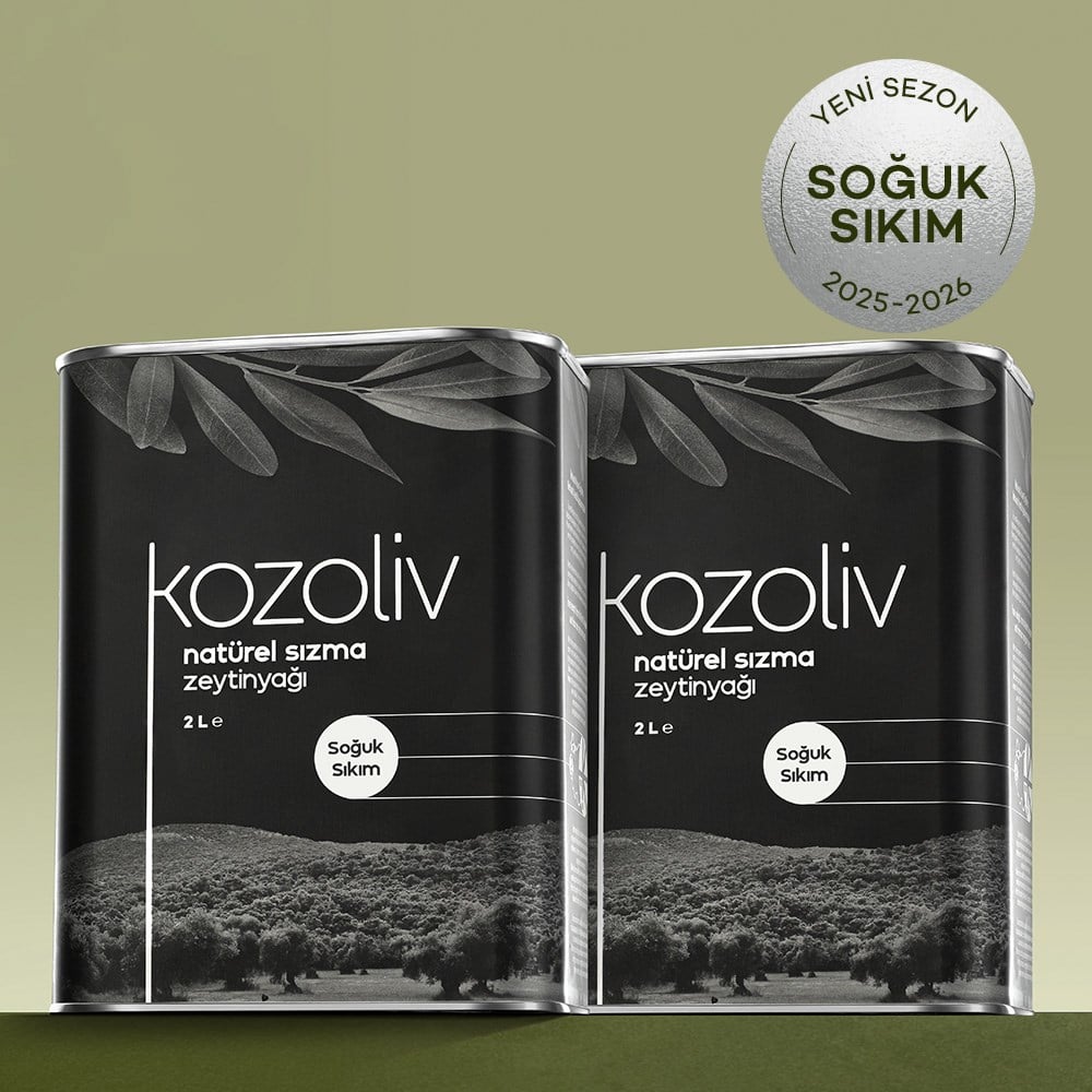 Soğuk Sıkım Natürel Sızma Zeytinyağı 2'li 2 LT Soğuk Sıkım Natürel Sızma Zeytinyağı