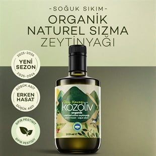 Dağ Havası Özel Seri Erken Hasat Soğuk Sıkım Natürel Sızma Zeytinyağı 500 ml Erken Hasat Natürel Sızma Zeytinyağı