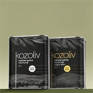 Soğuk Sıkım Natürel Sızma Zeytinyağı 2 LT + Erken Hasat Soğuk Sıkım Zeytinyağı 2 LT Zeytinyağı