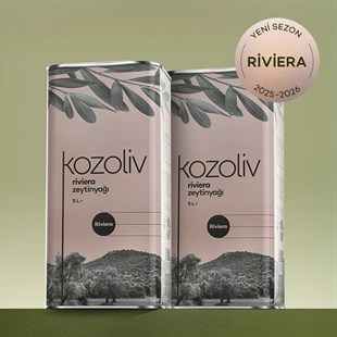 Yemeklik Zeytinyağı Riviera 2'li 5 LT  Riviera Zeytinyağı Eski