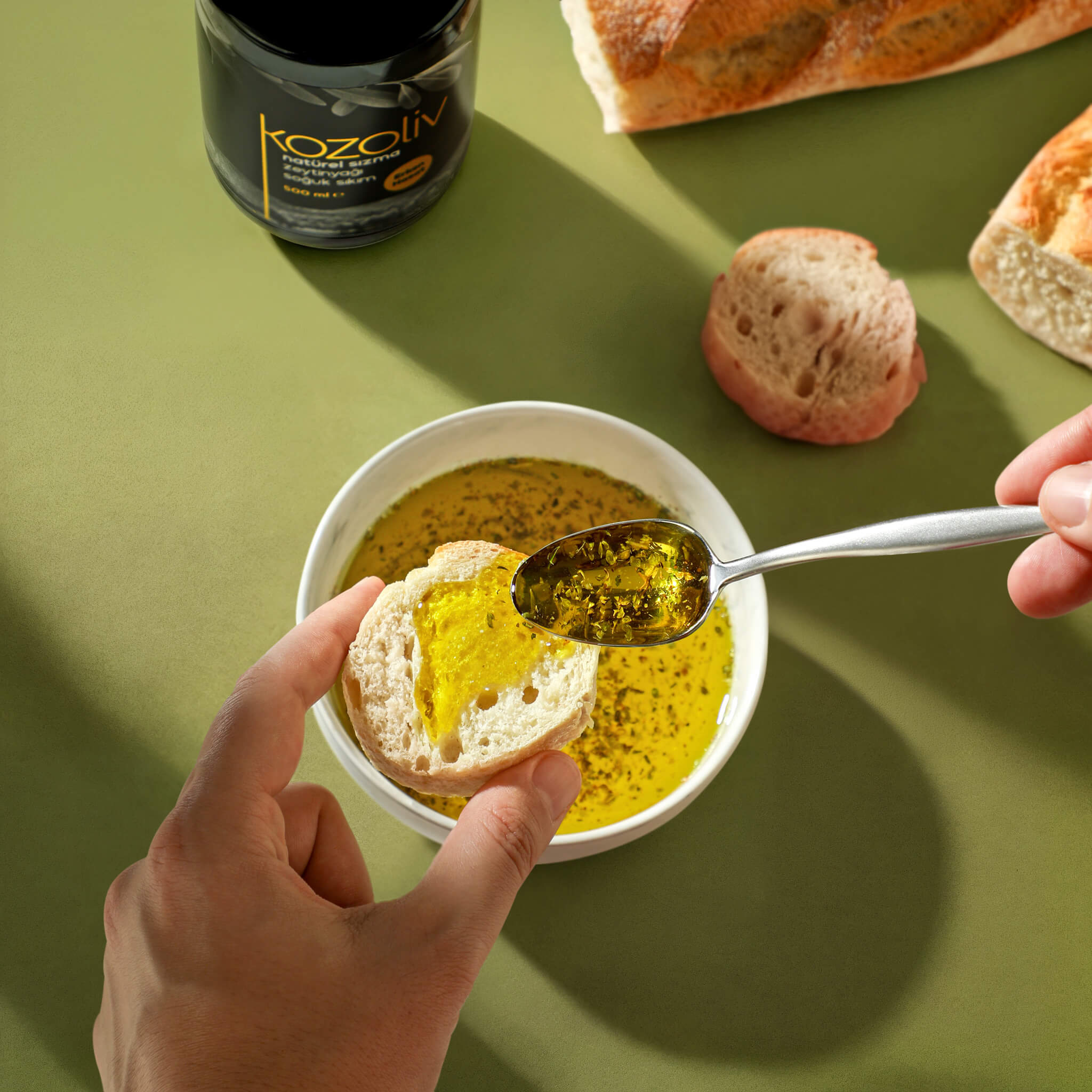 Erken Hasat Natürel Sızma Soğuk Sıkım Zeytinyağları