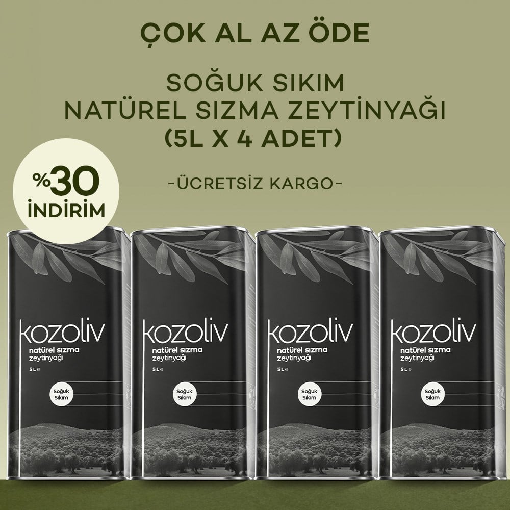 Cold Pressed Extra Virgin Olive Oil 4-Pack 5 LT Cold Pressed Extra Virgin Olive Oil