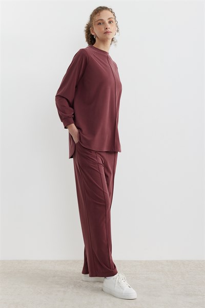 Pike Modal Basic Takım Bordo