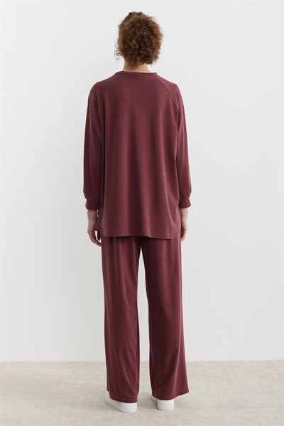 Pike Modal Basic Takım Bordo