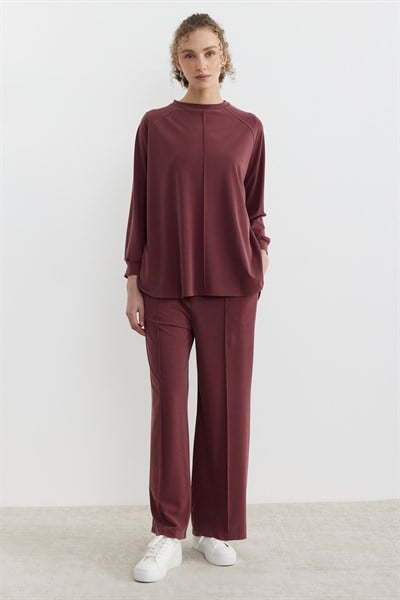 Pike Modal Basic Takım Bordo