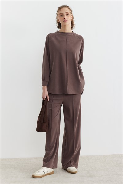 Pike Modal Basic Takım Kahverengi