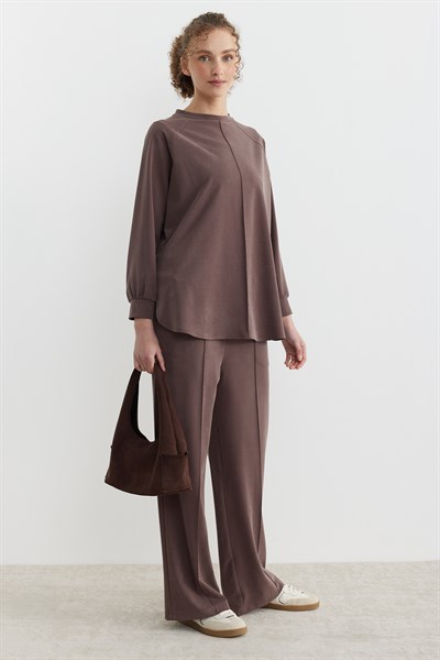 Pike Modal Basic Takım Kahverengi