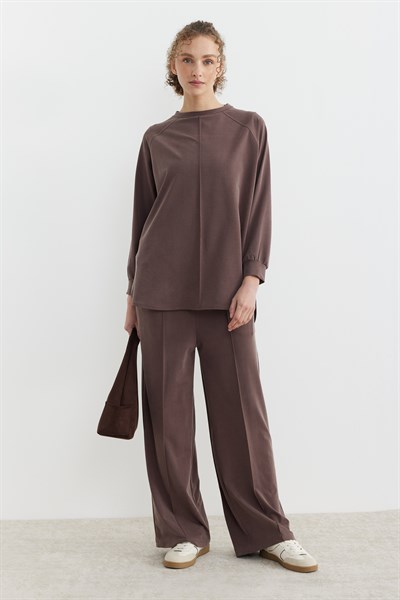 Pike Modal Basic Takım Kahverengi