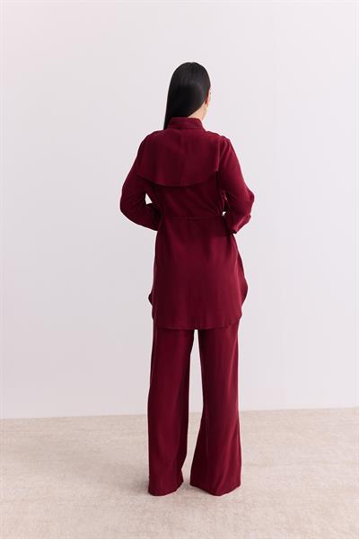 Qupra Kumaş Nova Takım Bordo